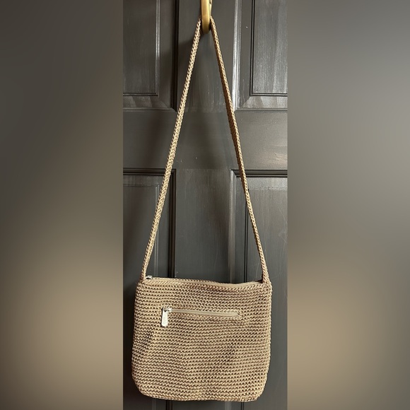 The Sak Brown Crocheted Small Shoulder/Crossbody Purse - Picture 2 of 12